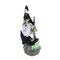 C & F 22.0 Inch Witch With Cauldron Halloween Figurine , Lighted Halloween Decor Potions Skull Animated